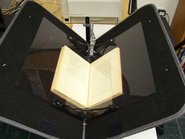 Book Scanner Platen