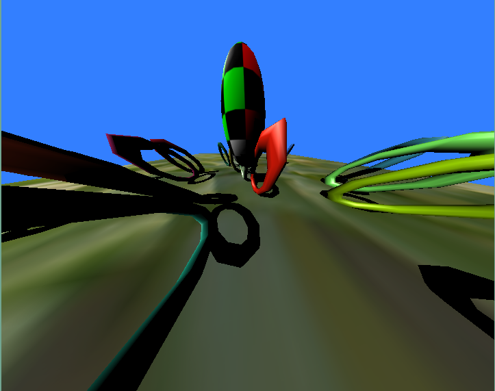 Using (clip) to give a wide angle perspective on the camera