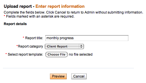 Mifos Report Template
