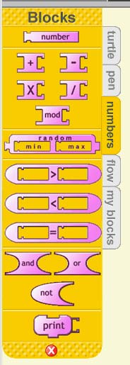 numbers menu - needs updating